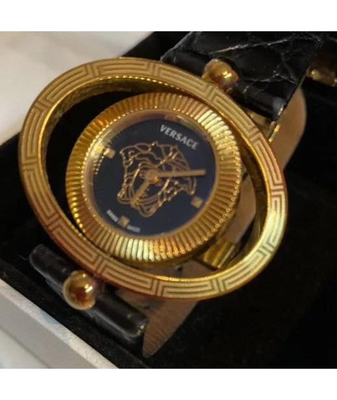 VERSACE Черные стальные часы, фото 4