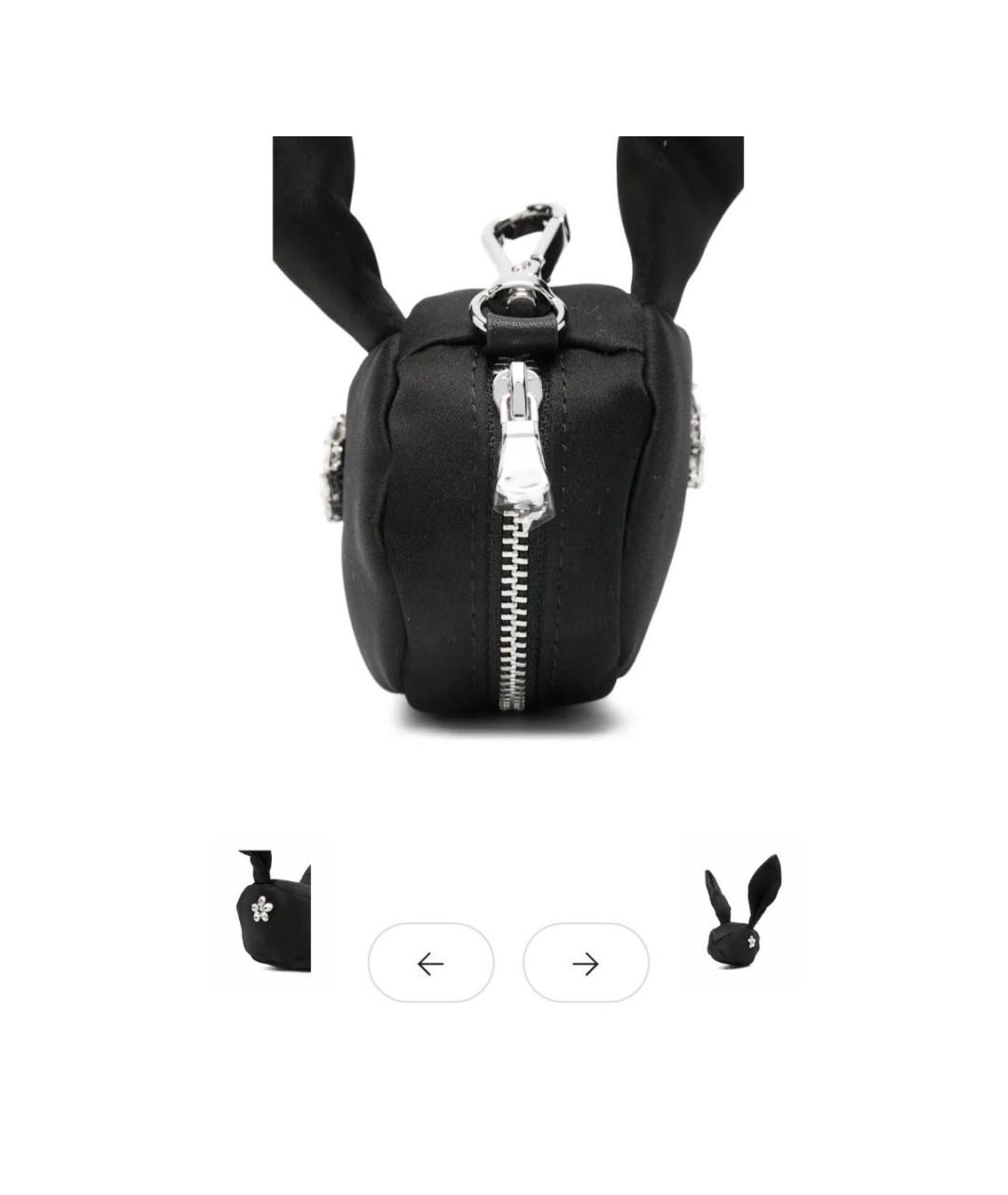 SIMONE ROCHA Черный брелок, фото 3