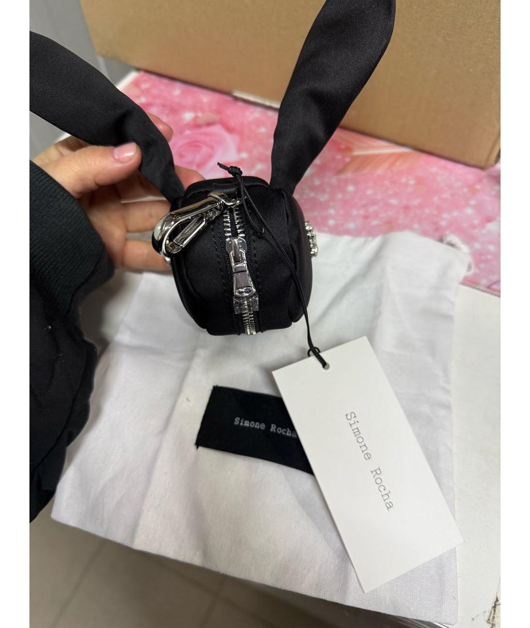 SIMONE ROCHA Черный брелок, фото 2