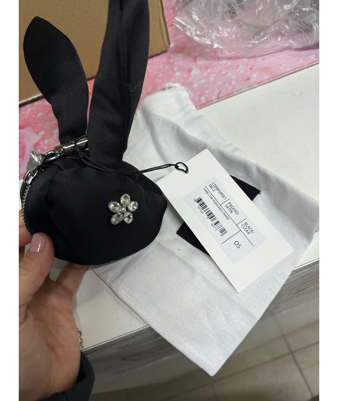 SIMONE ROCHA Черный брелок, фото 3