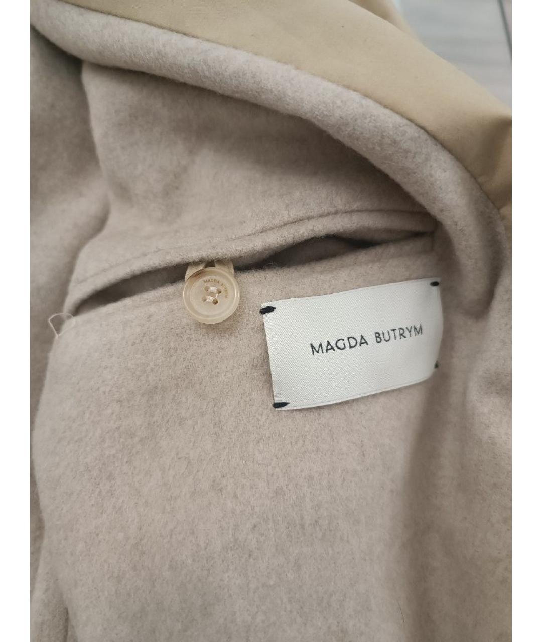 MAGDA BUTRYM Бежевая хлопковая куртка, фото 6