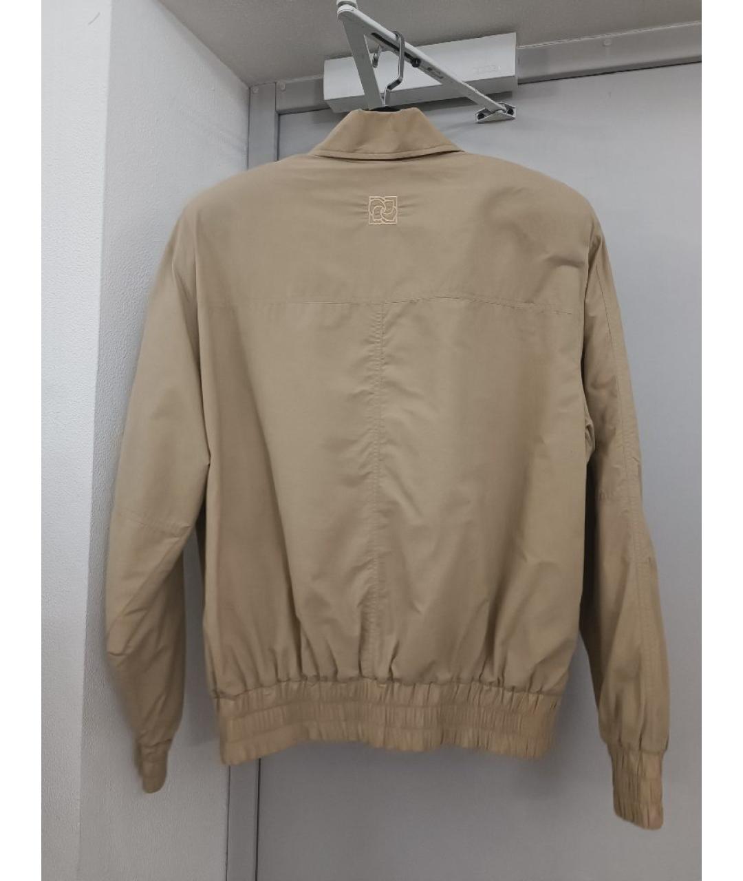 MAGDA BUTRYM Бежевая хлопковая куртка, фото 2