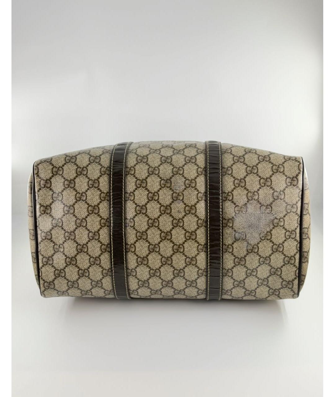 GUCCI Бежевая сумка с короткими ручками, фото 7