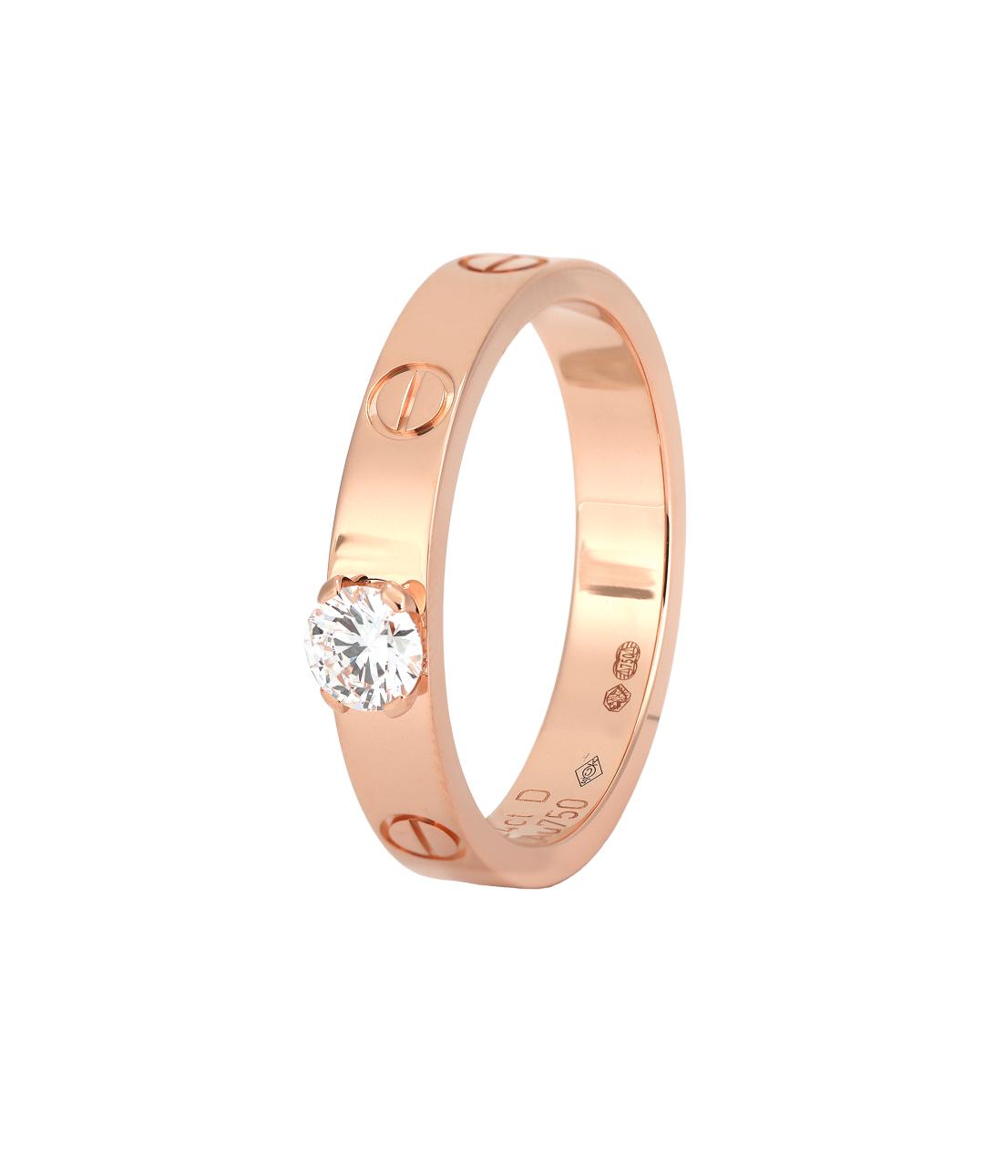 CARTIER Розовое кольцо из розового золота, фото 3