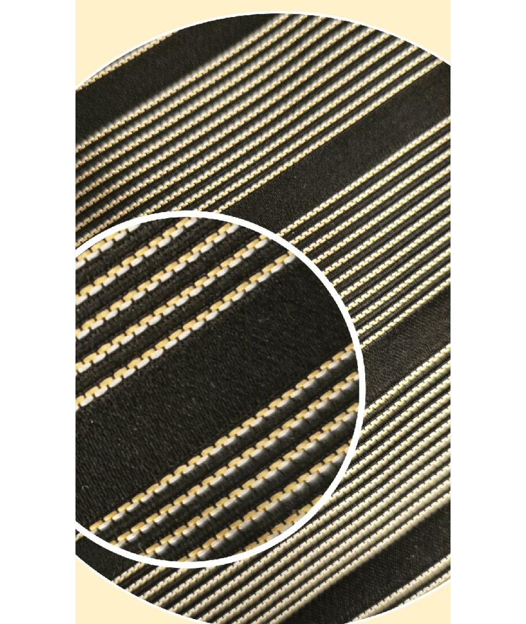 BRIONI Черный шелковый галстук, фото 4