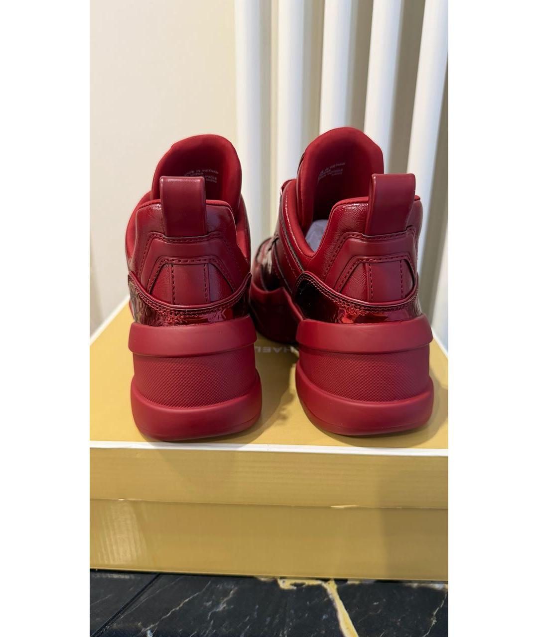 MICHAEL KORS Бордовые кроссовки, фото 6