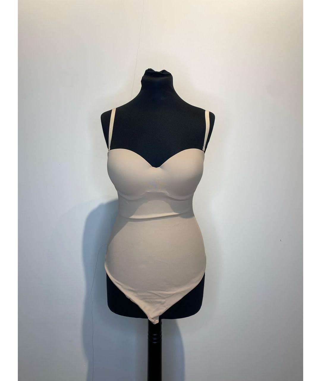 WOLFORD Бежевая полиамидовая майка, фото 6