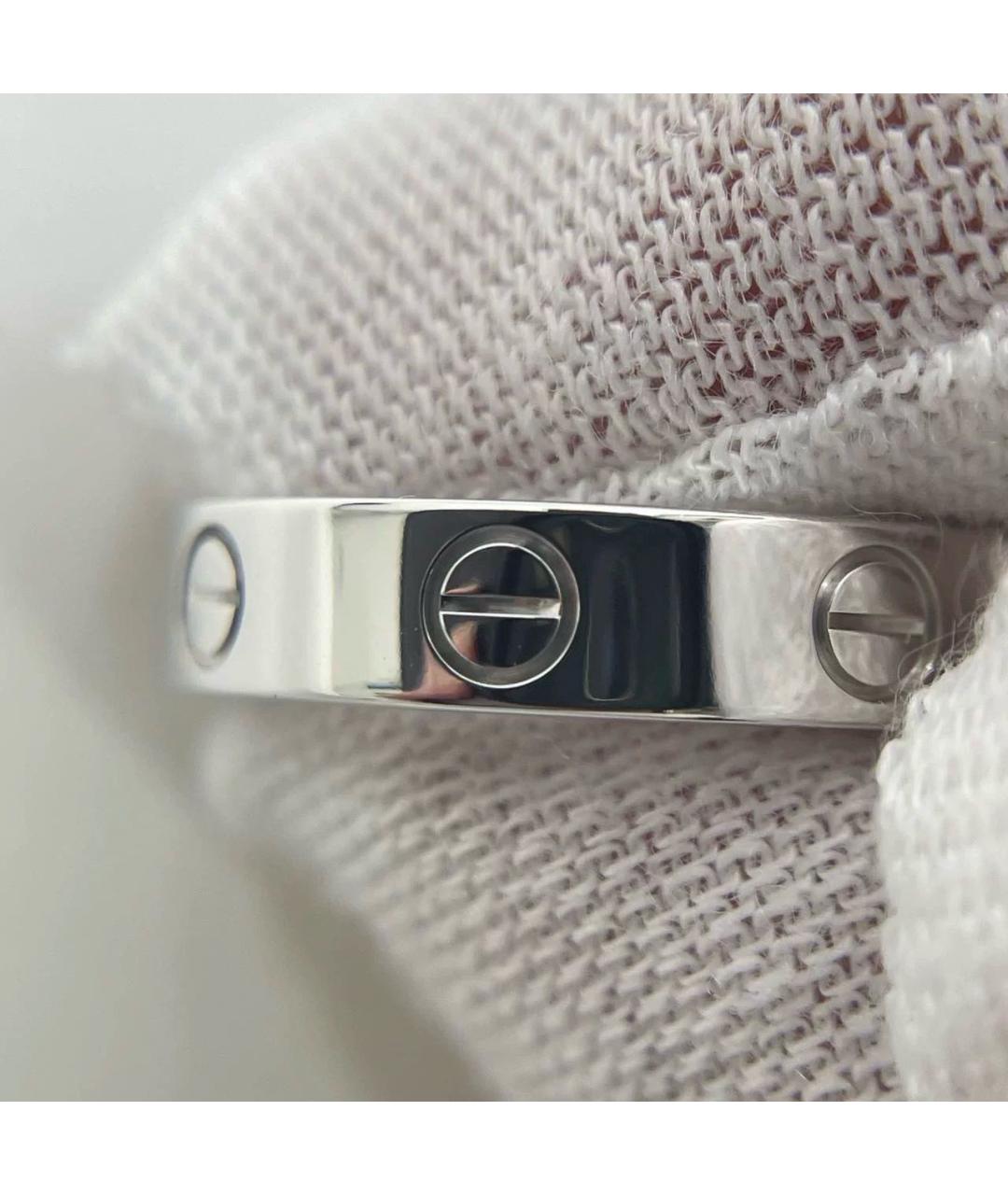 CARTIER Серое кольцо из белого золота, фото 8