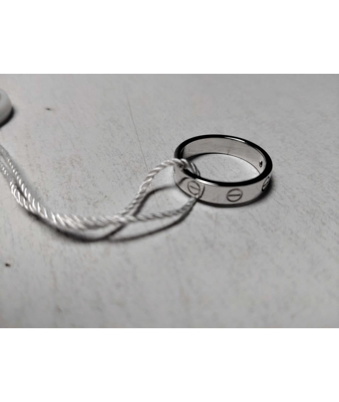 CARTIER Серое кольцо из белого золота, фото 3