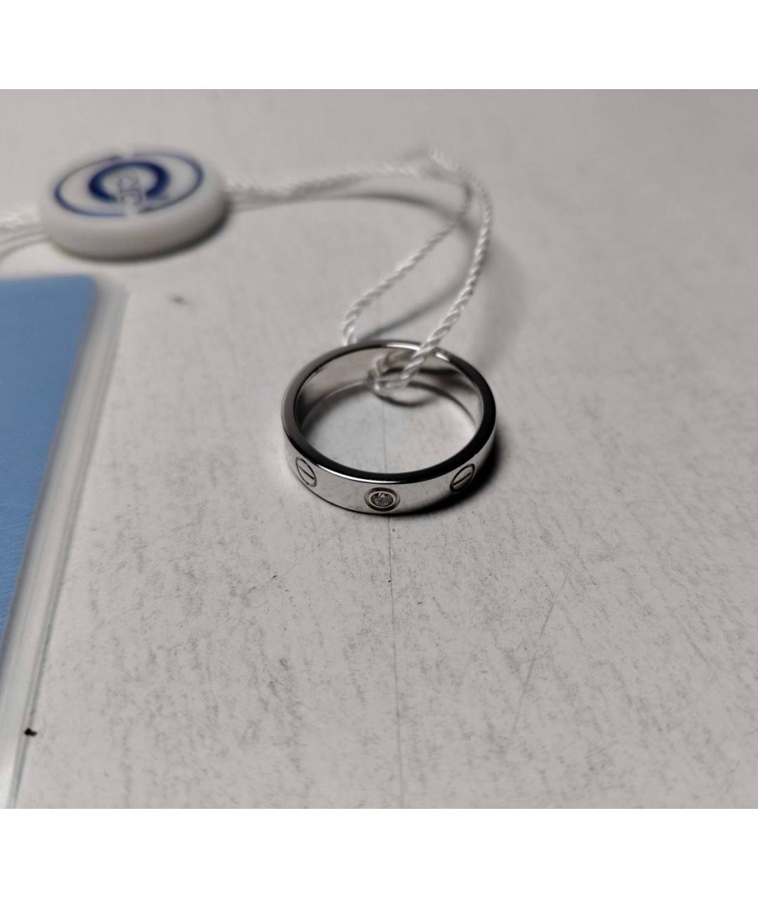 CARTIER Серое кольцо из белого золота, фото 9