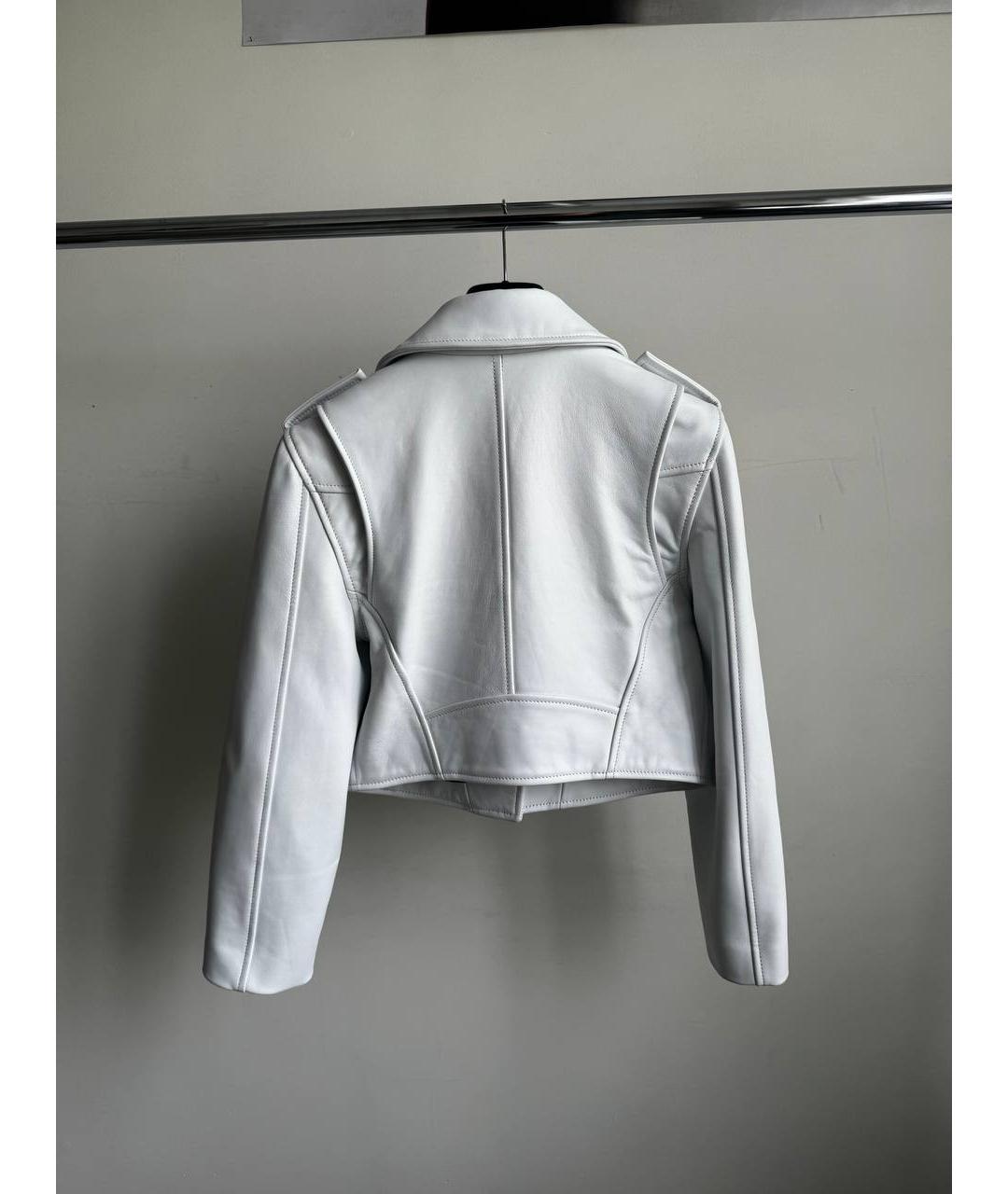 BATS Белая кожаная куртка, фото 2