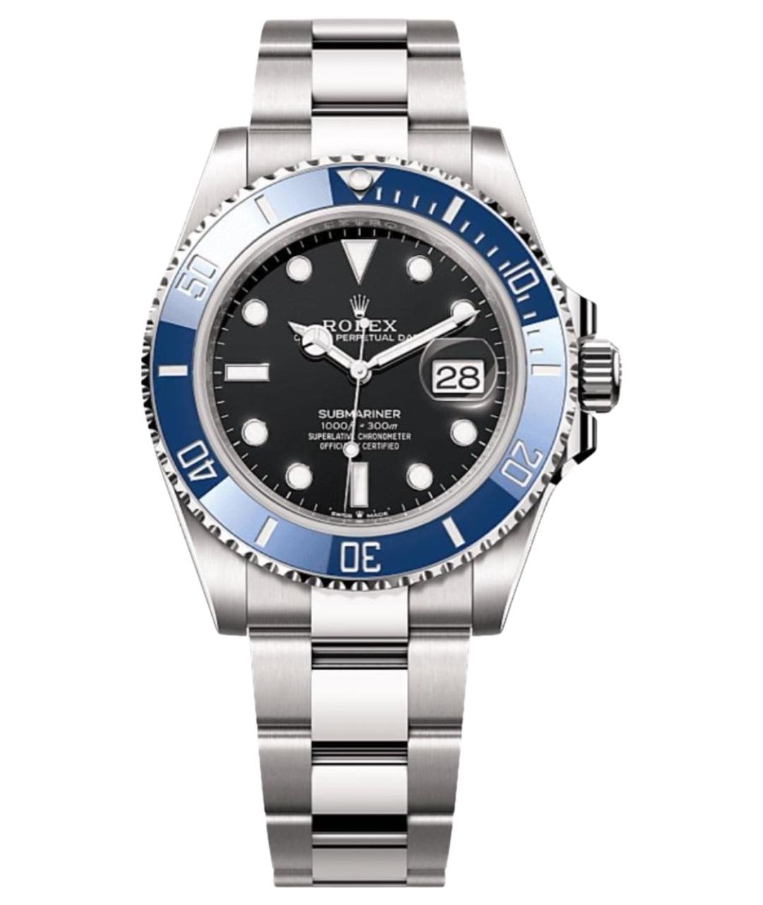 ROLEX Серебряные часы из белого золота, фото 1