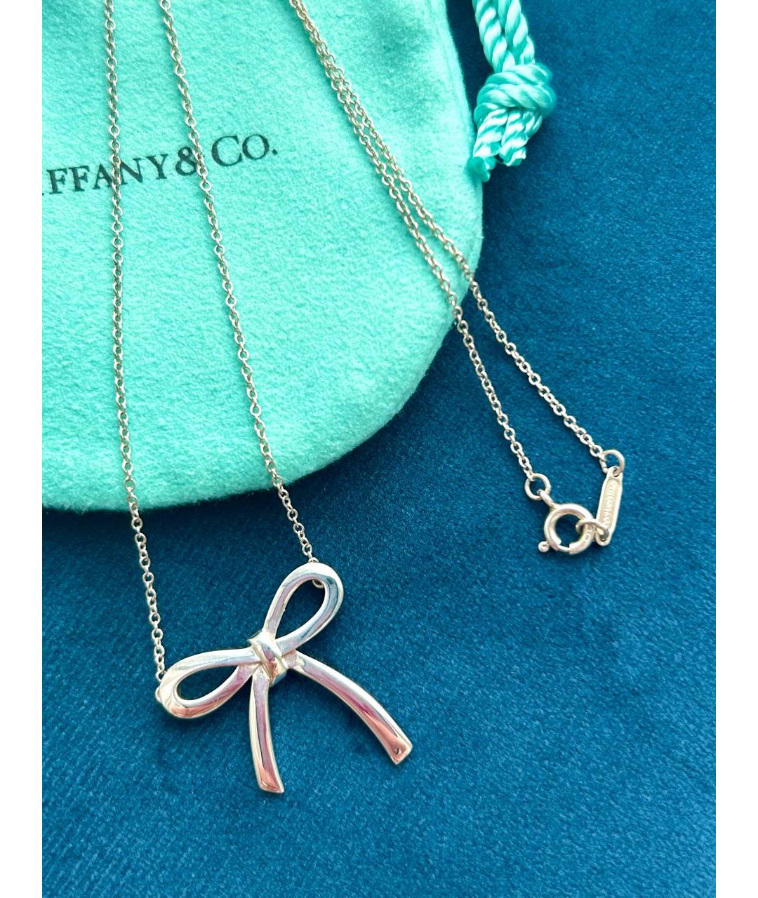 TIFFANY&CO Серебряное серебряное колье, фото 3