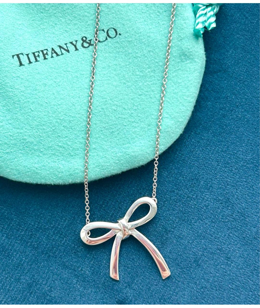 TIFFANY&CO Серебряное серебряное колье, фото 2