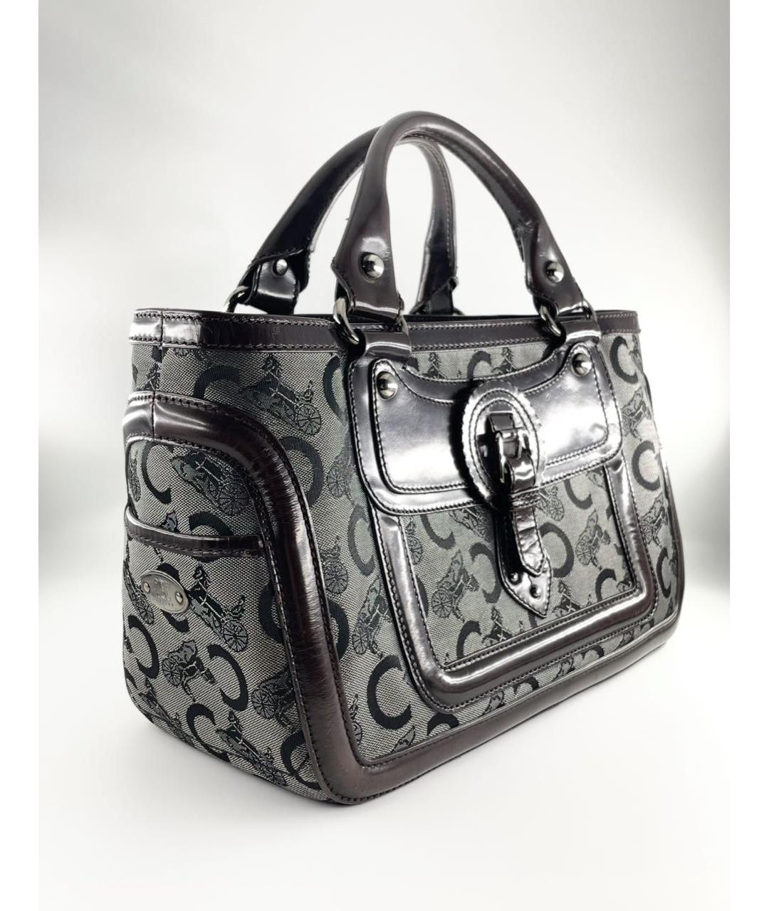 CELINE Деним сумка с короткими ручками, фото 2