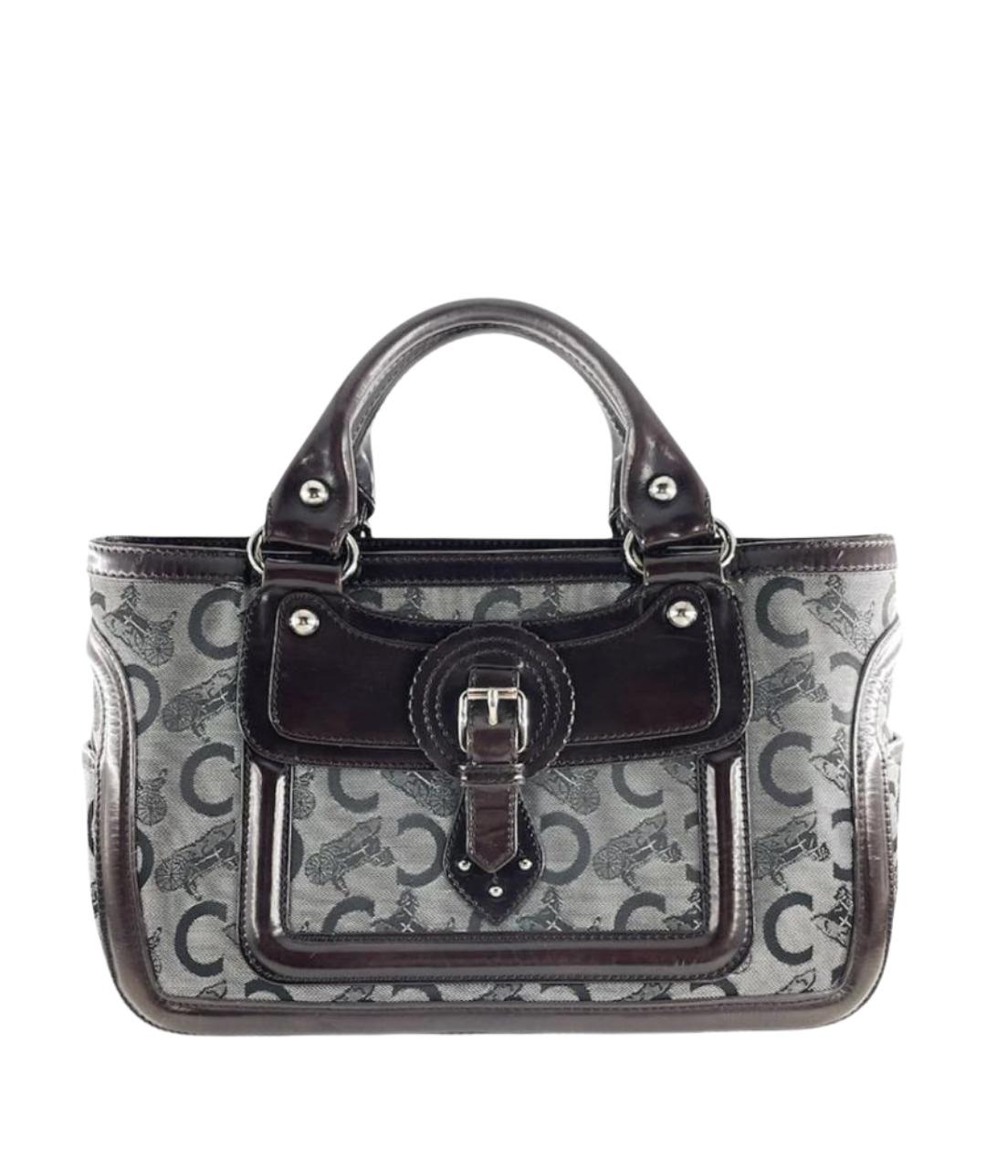 CELINE Деним сумка с короткими ручками, фото 1