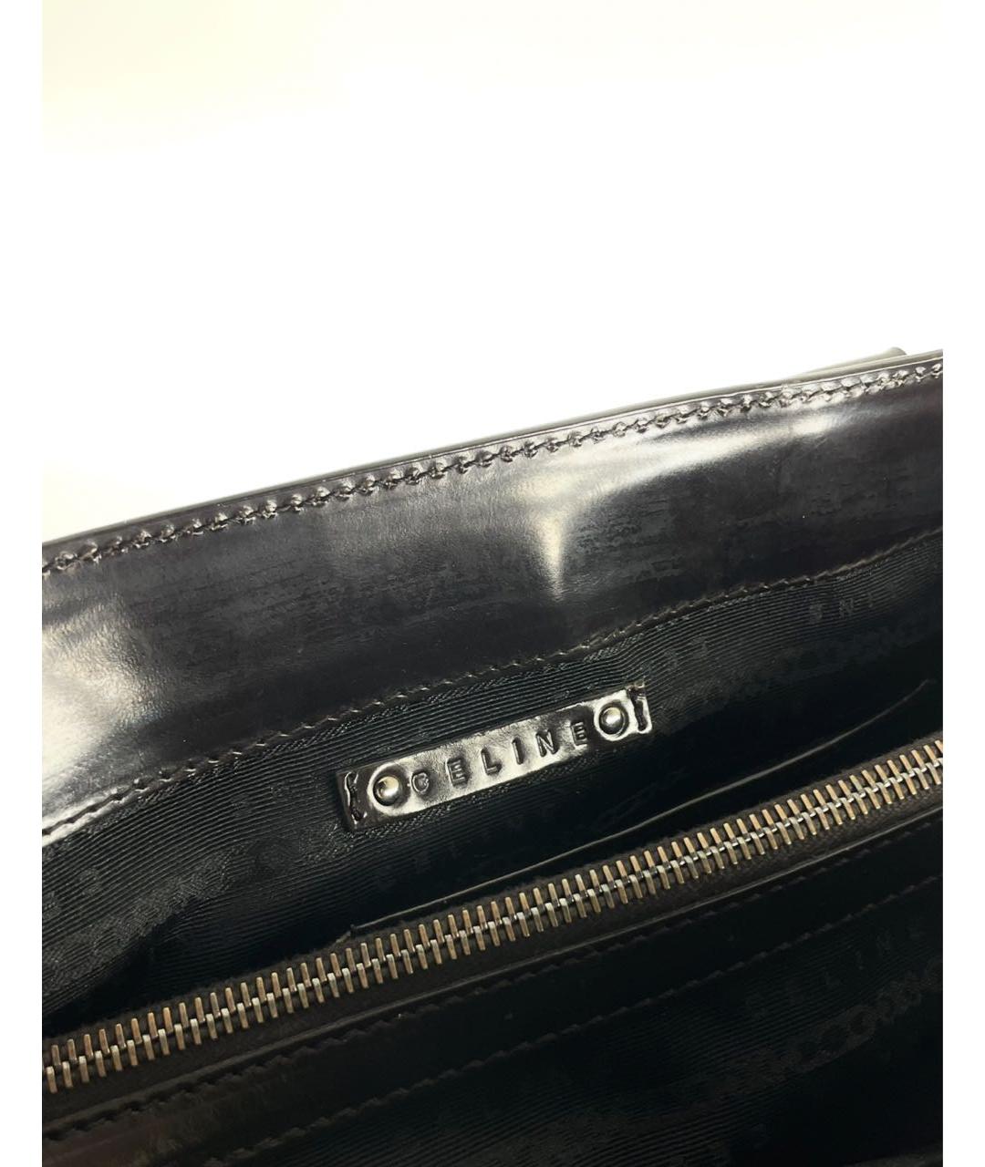 CELINE Деним сумка с короткими ручками, фото 7