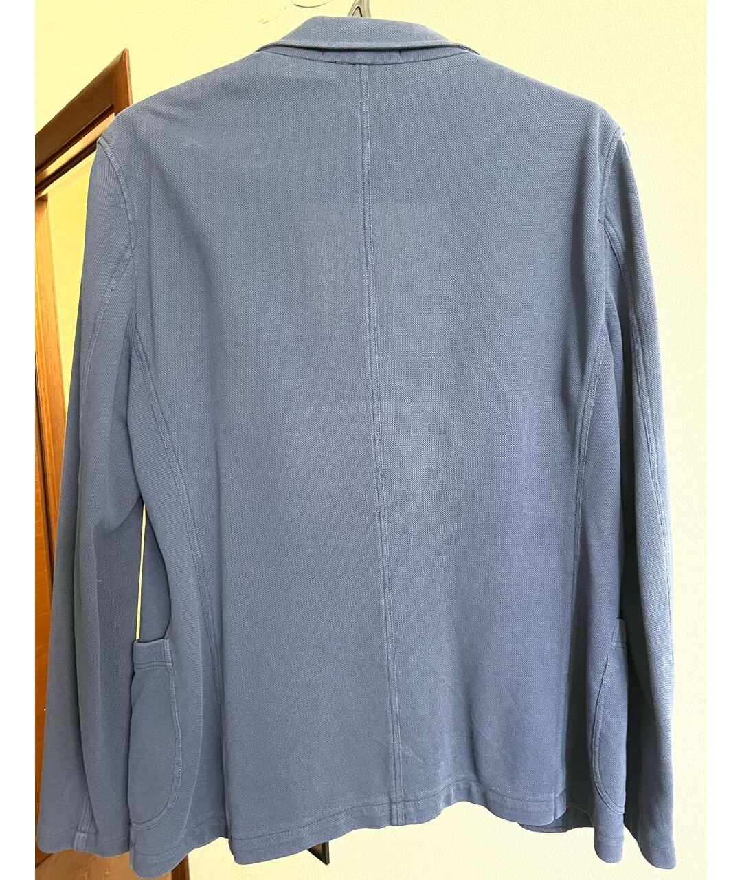 CRUCIANI Синий хлопковый пиджак, фото 2