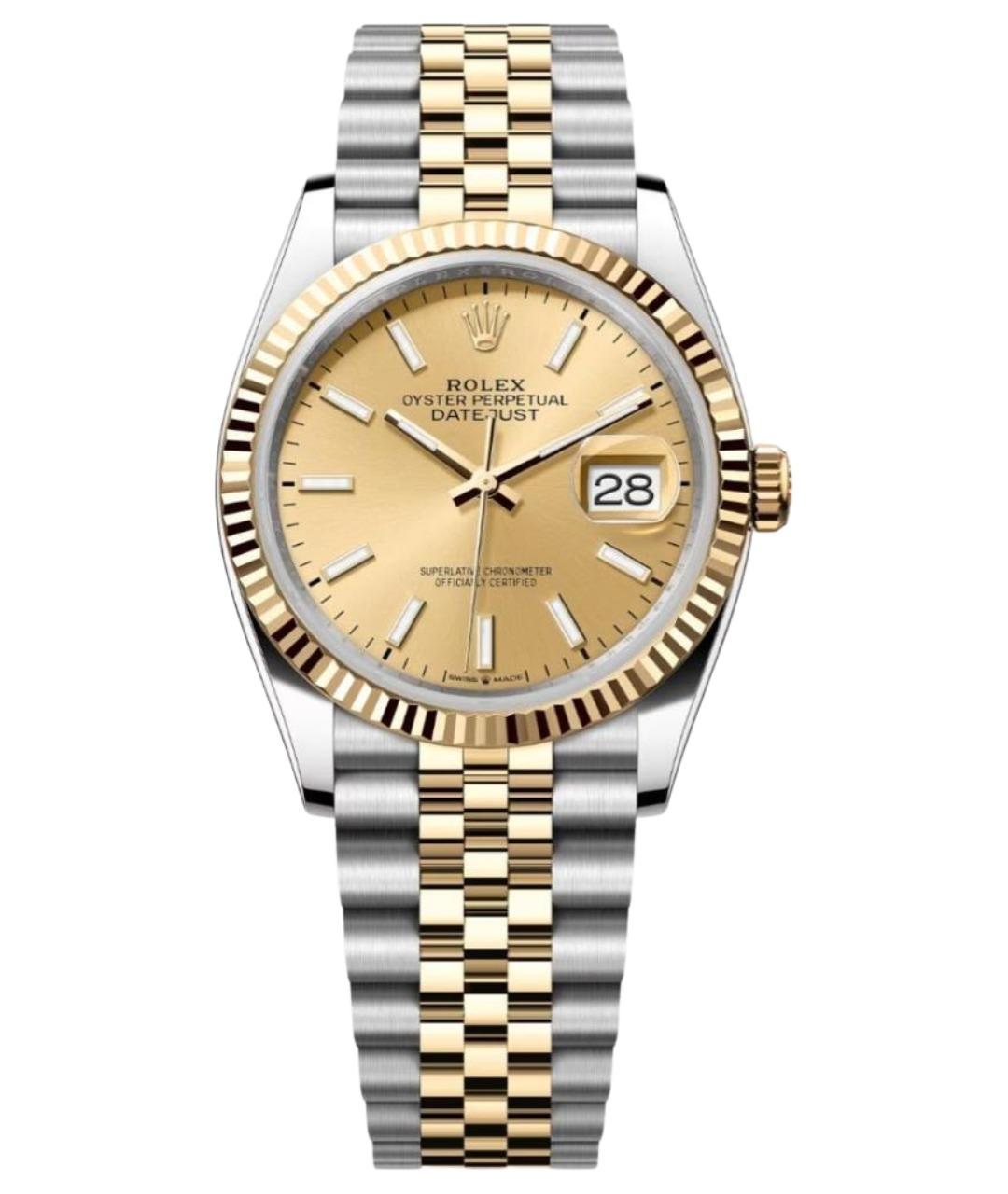 ROLEX Золотые часы из желтого золота, фото 1