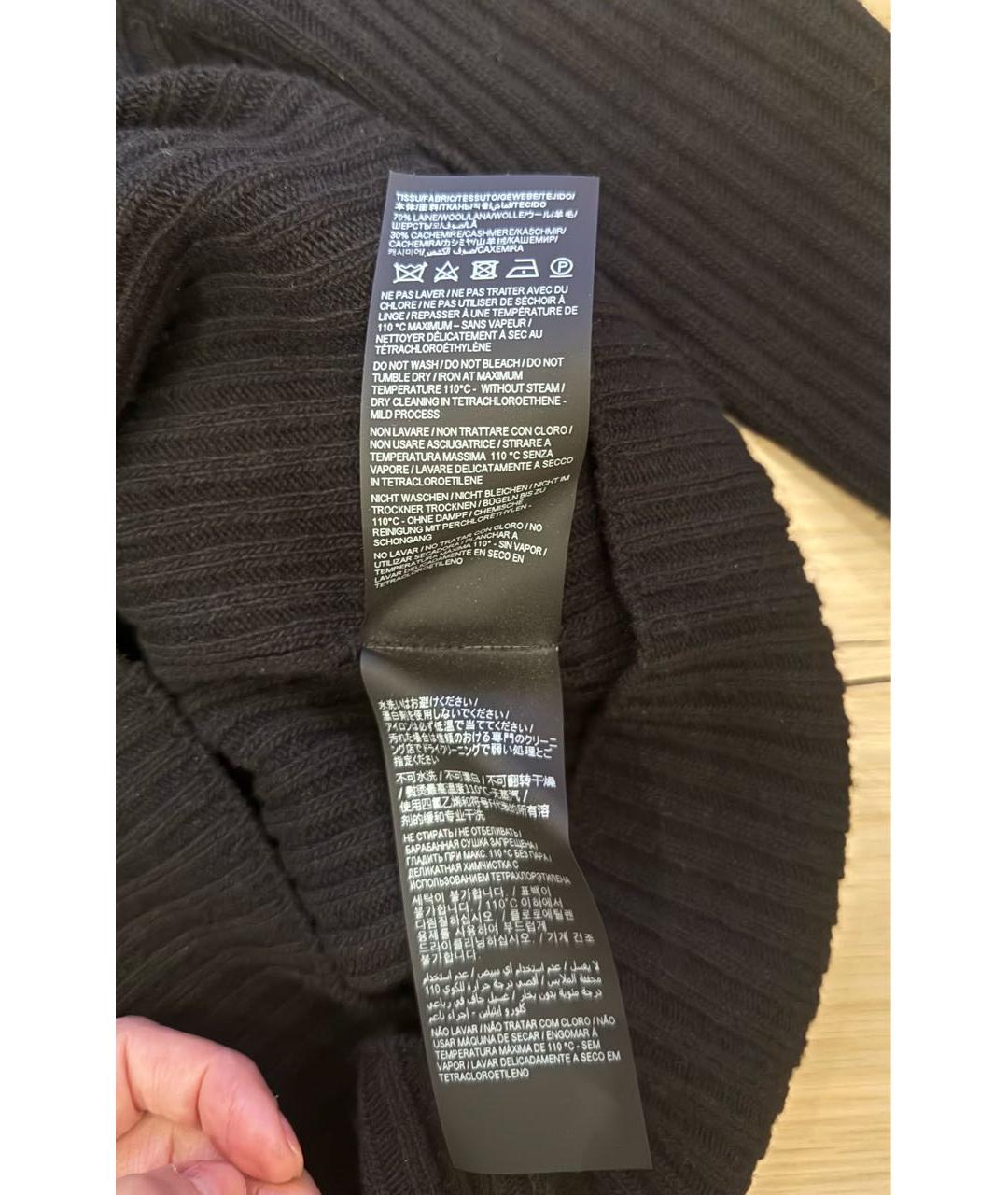 SAINT LAURENT Черная блузы, фото 3