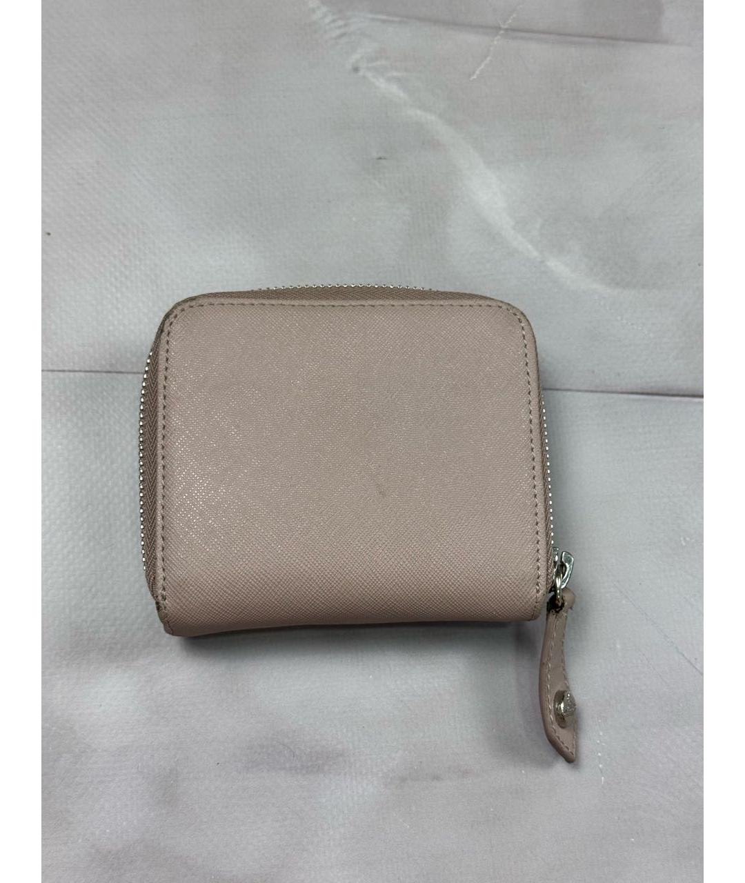 VIVIENNE WESTWOOD Коралловый кожаный кошелек, фото 3