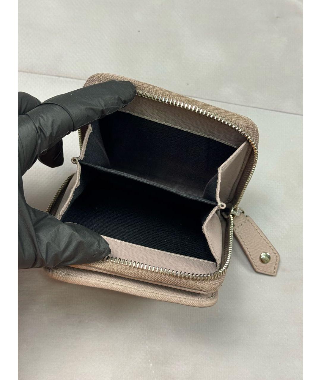 VIVIENNE WESTWOOD Коралловый кожаный кошелек, фото 5