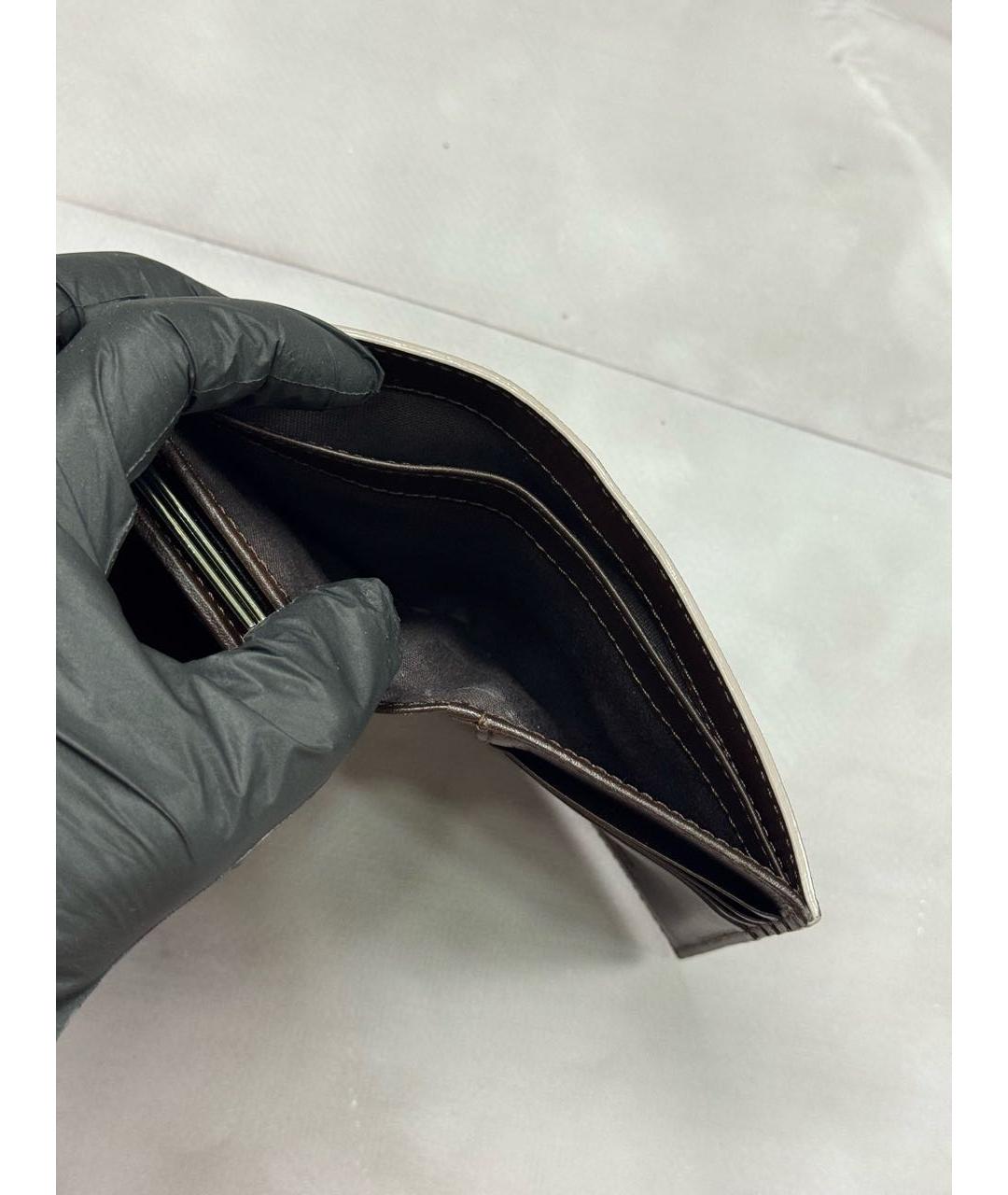 VIVIENNE WESTWOOD Коричневый кожаный кошелек, фото 6