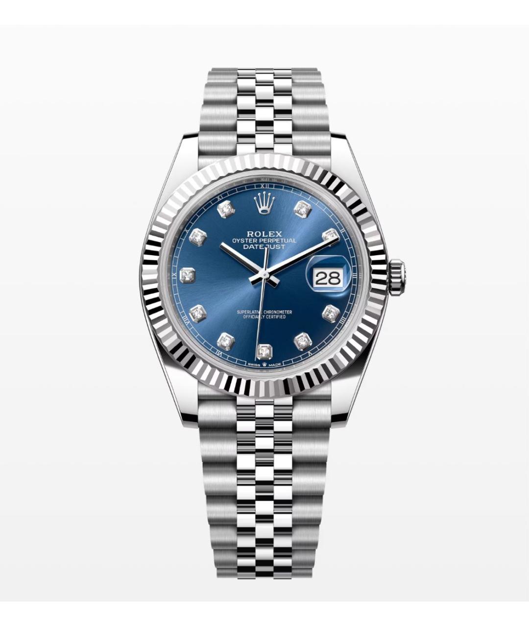 ROLEX Серебряные часы из белого золота, фото 3