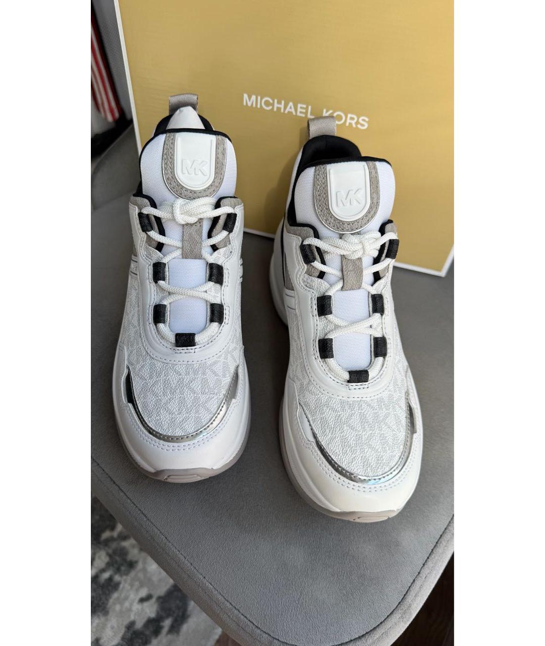 MICHAEL KORS Серые кроссовки, фото 7