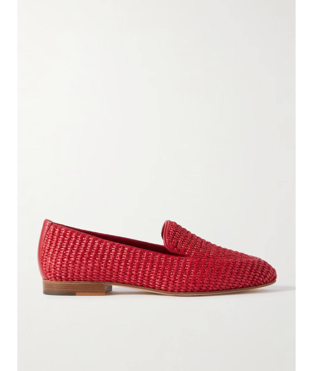 MANOLO BLAHNIK Красные лоферы, фото 5
