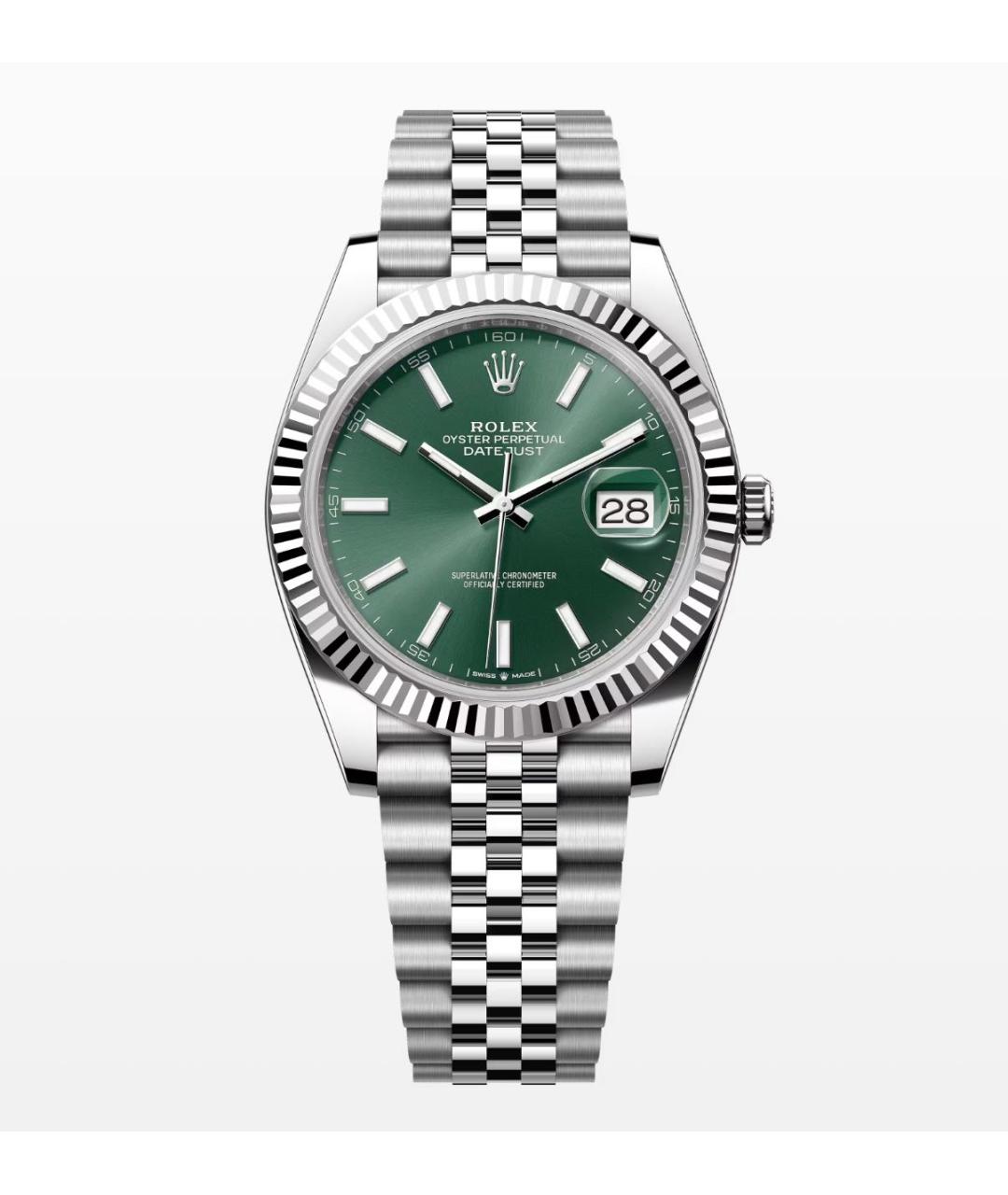 ROLEX Серебряные часы из белого золота, фото 3