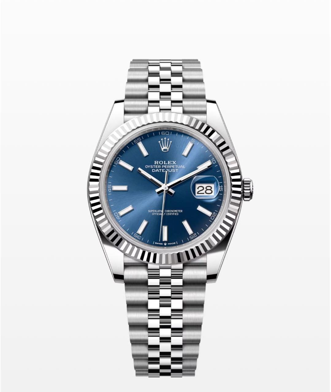 ROLEX Серебряные часы из белого золота, фото 2