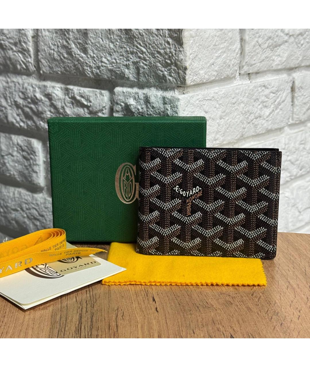 GOYARD Черный кошелек, фото 2