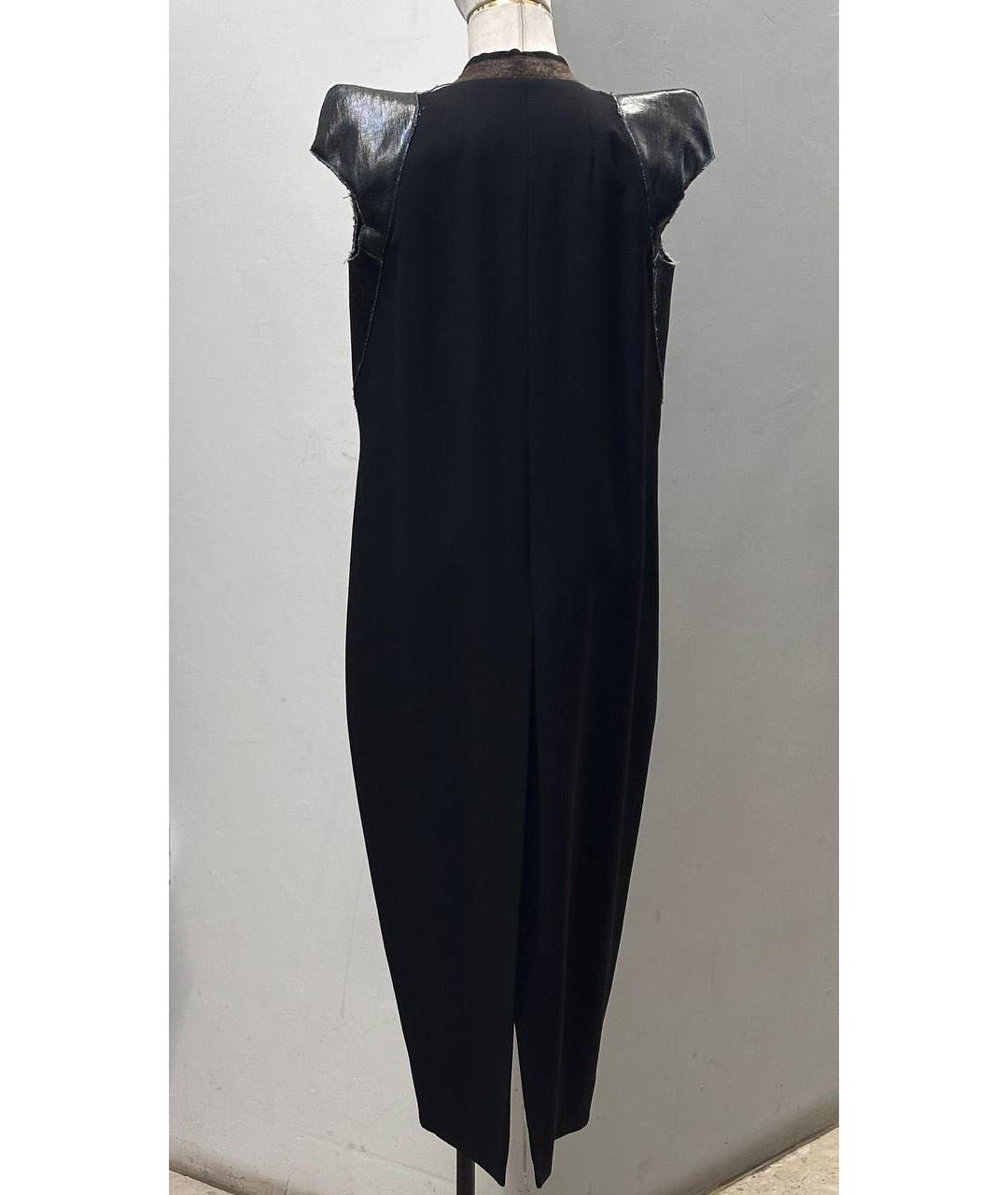 RICK OWENS Черный жилет, фото 2