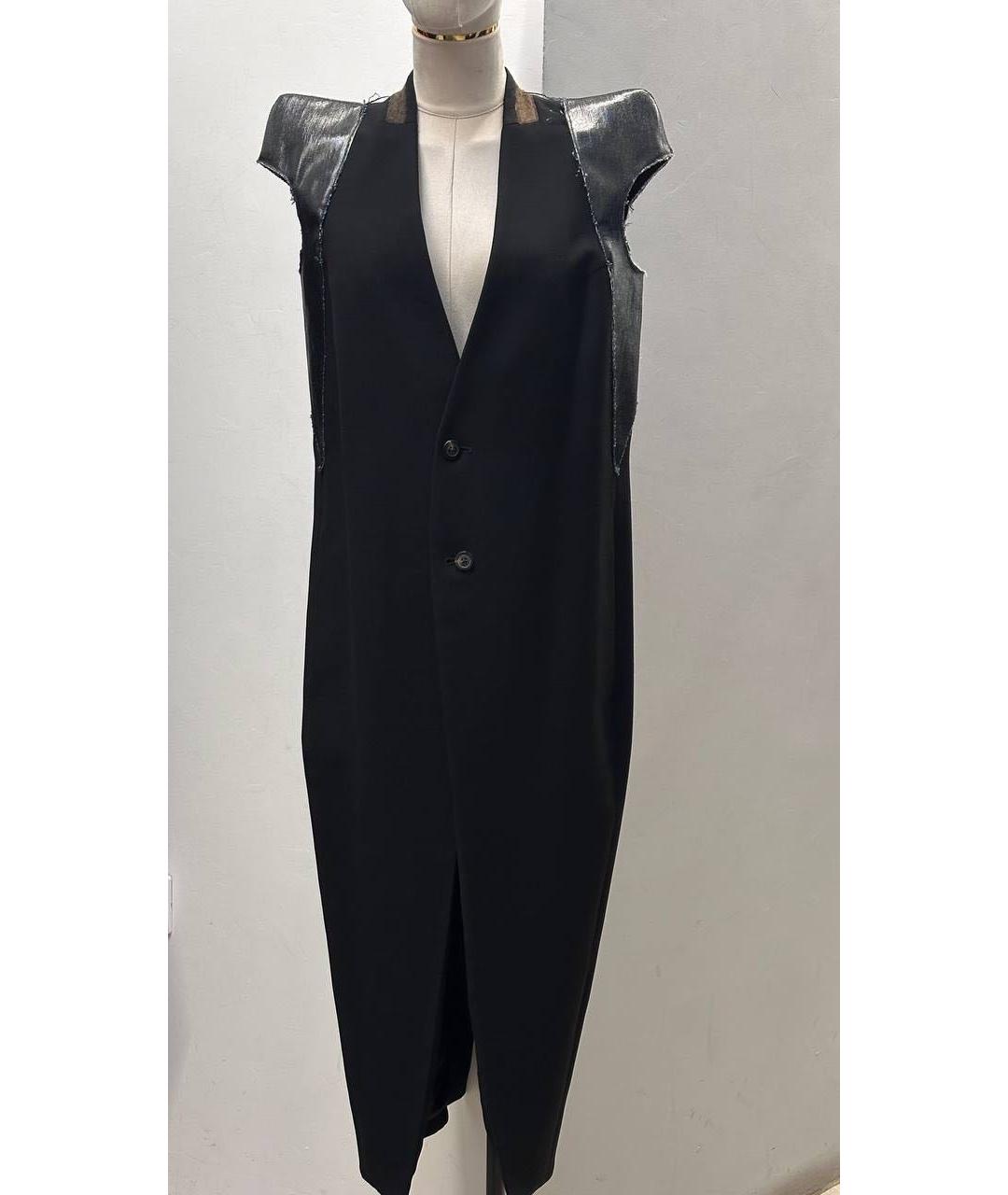 RICK OWENS Черный жилет, фото 6