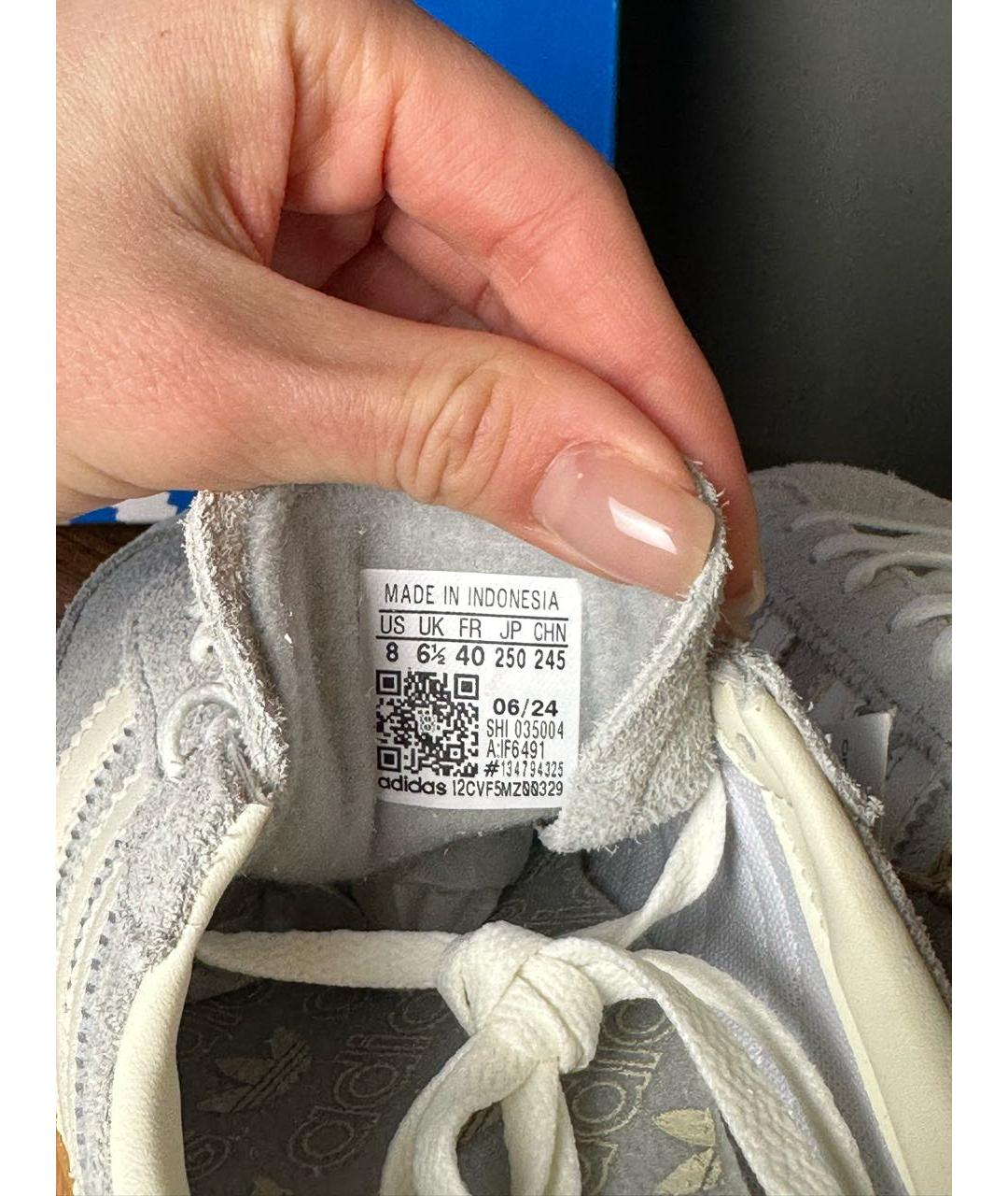 ADIDAS Серые кроссовки, фото 7