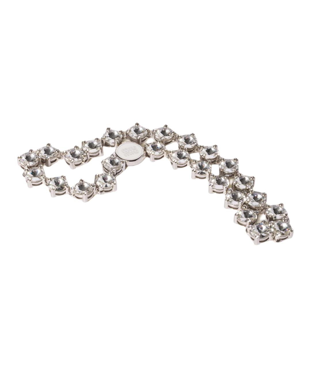 MIU MIU Серебряная латунная цепочка, фото 2