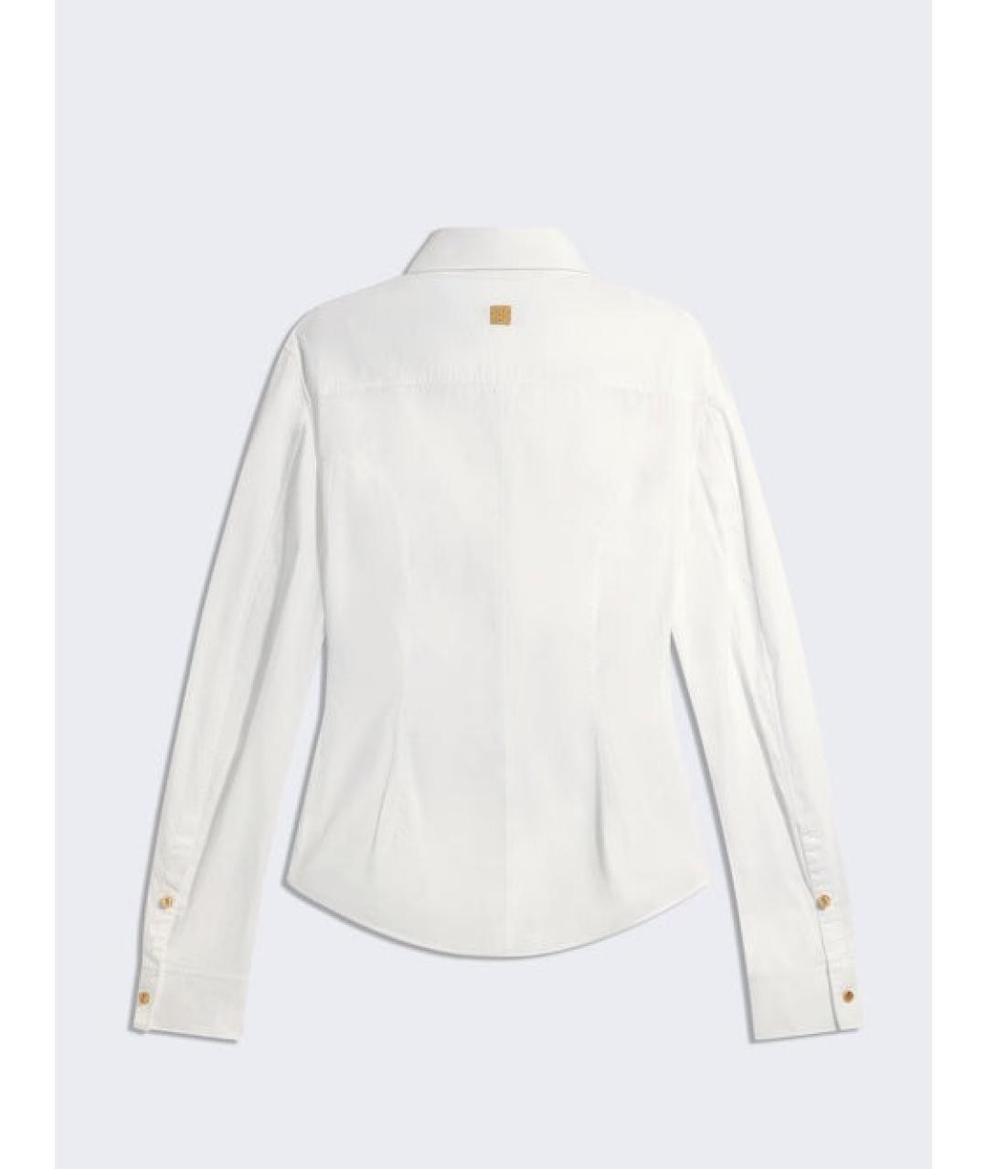 SCHIAPARELLI Белая хлопковая рубашка, фото 2