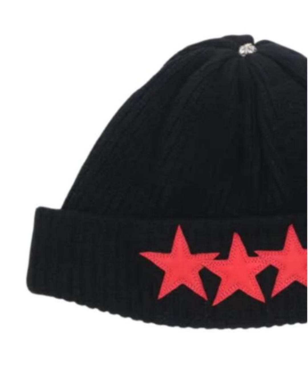 CHROME HEARTS Черная шапка, фото 2