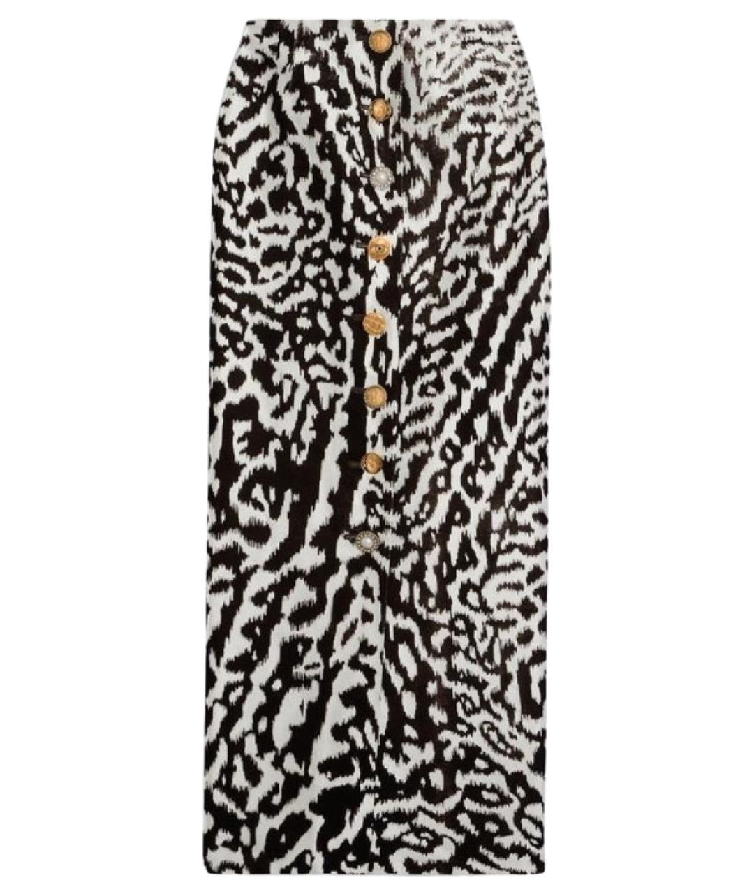 SCHIAPARELLI Мульти вискозная юбка макси, фото 1