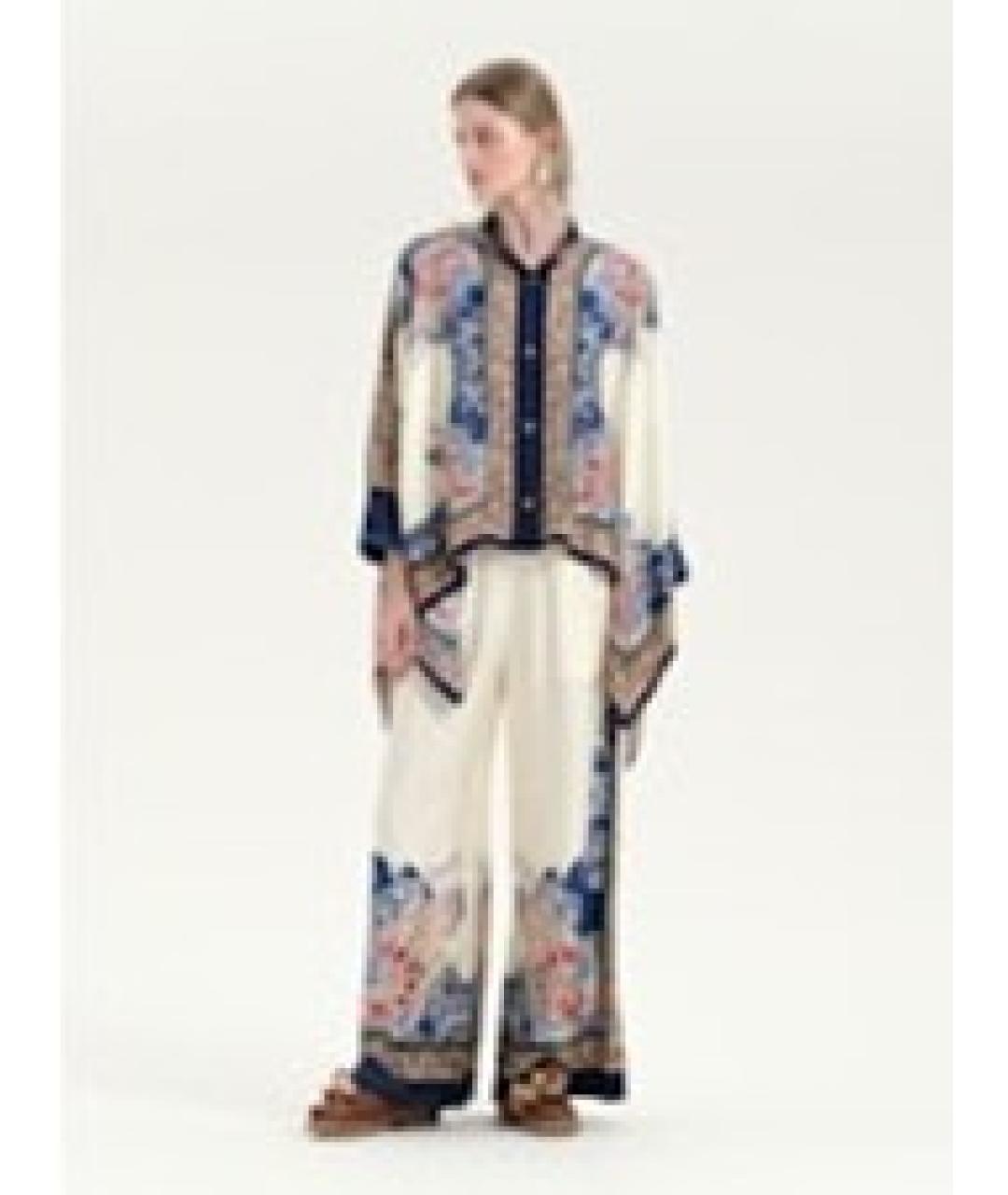 LA DOUBLEJ Мульти шелковая блузы, фото 4