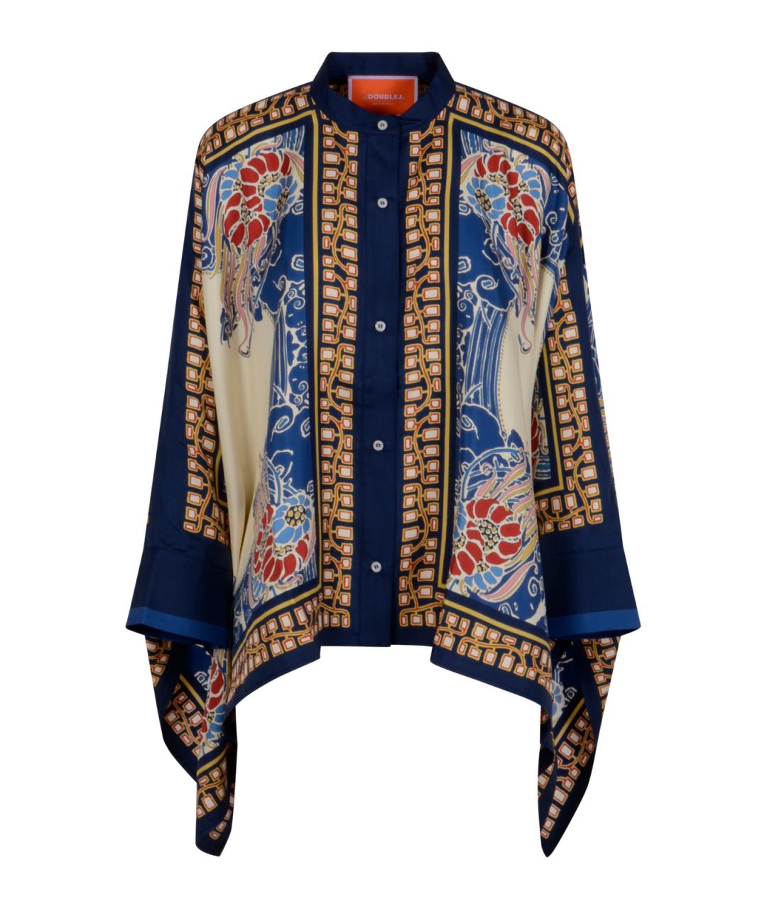 LA DOUBLEJ Мульти шелковая блузы, фото 1