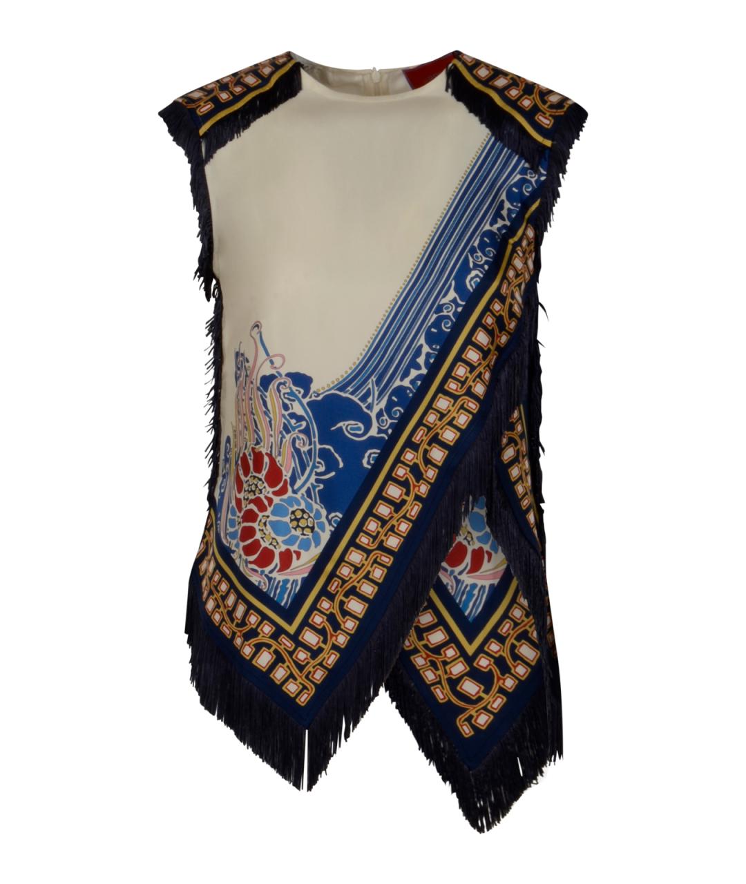 LA DOUBLEJ Мульти шелковая майка, фото 1