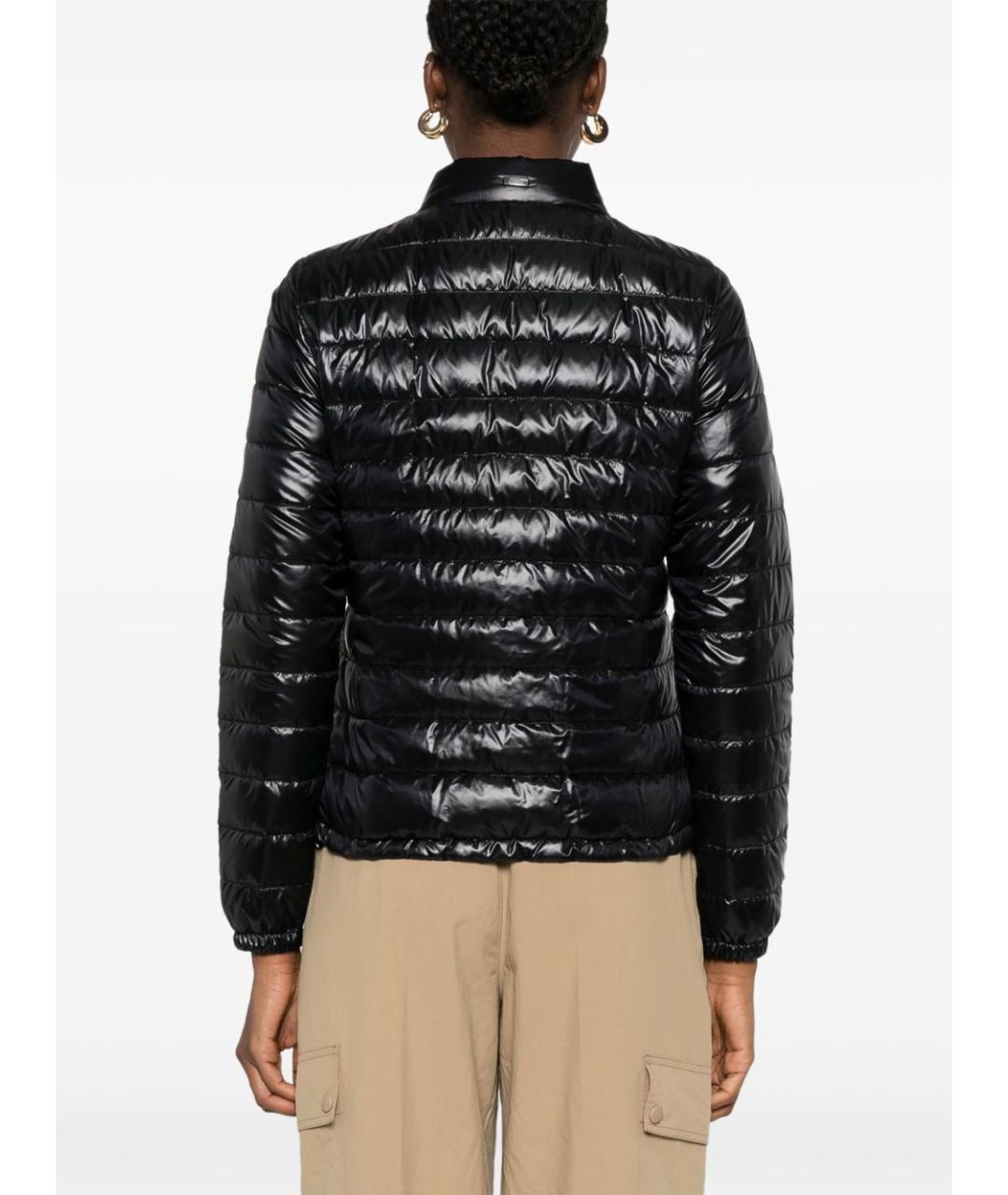 HERNO Черная полиамидовая куртка, фото 2