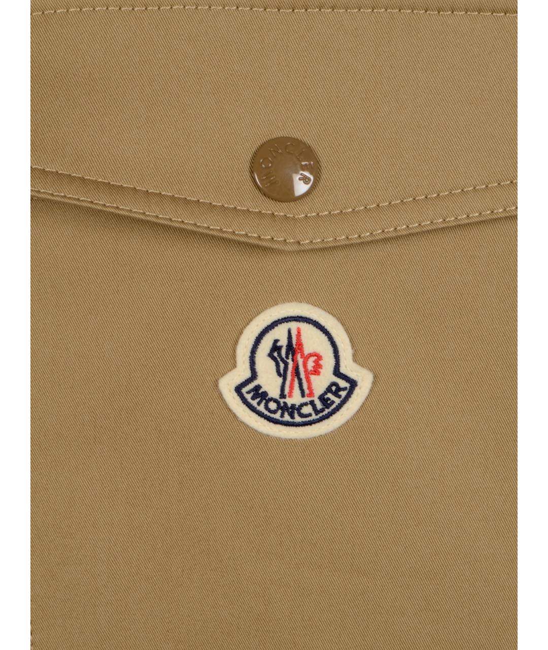 MONCLER Хлопковая кэжуал рубашка, фото 3