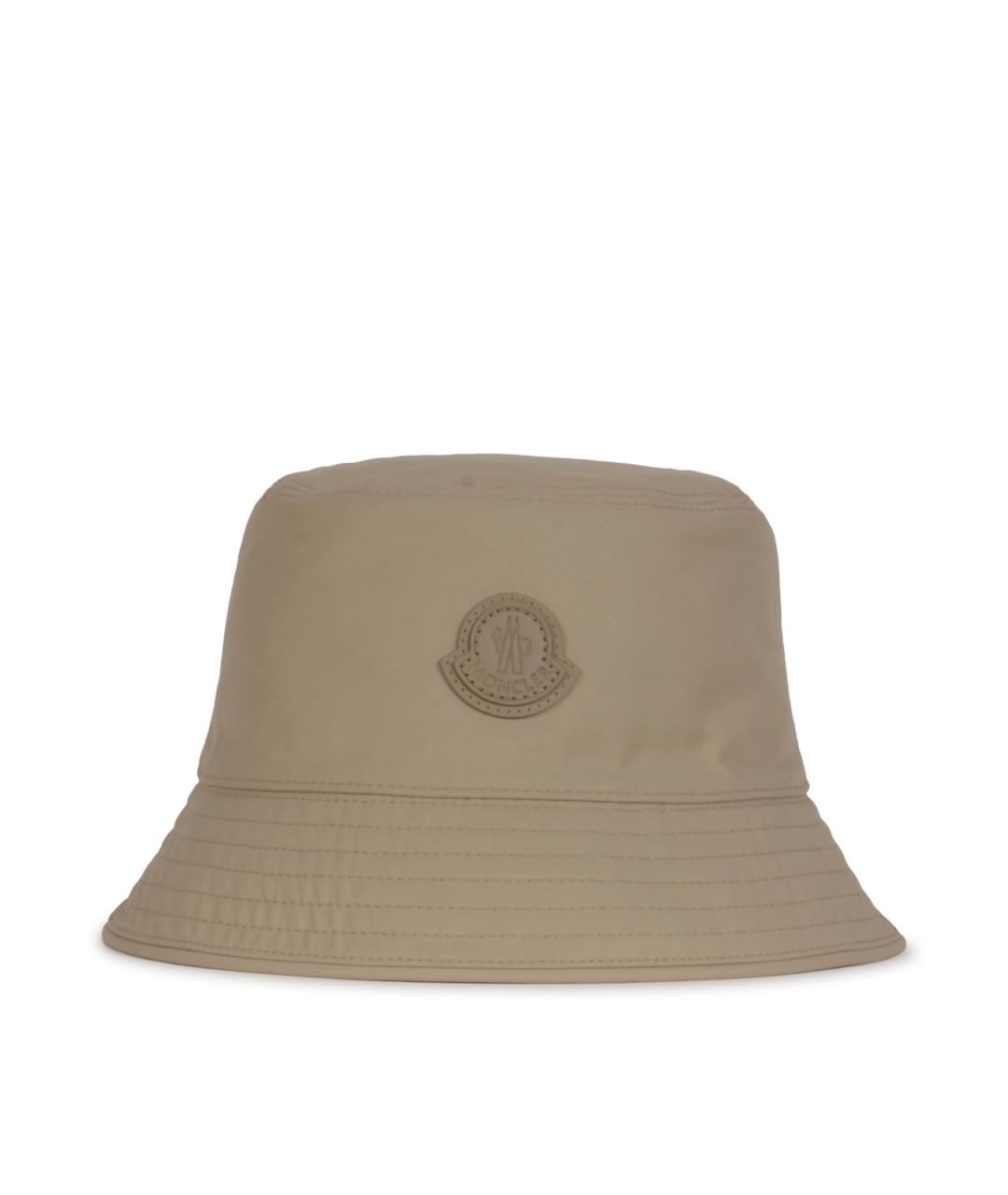 MONCLER Бежевая шляпа, фото 1