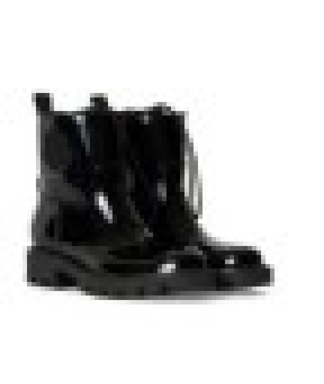 MONCLER Черные сапоги из лакированной кожи, фото 4