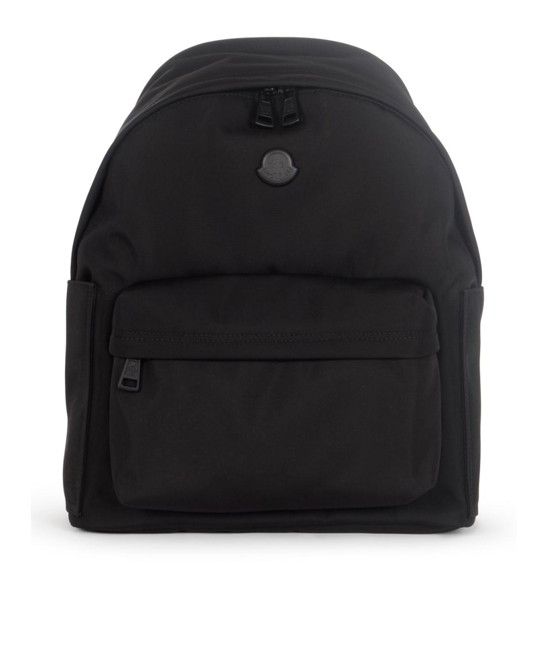 MONCLER Черный синтетический рюкзак, фото 1