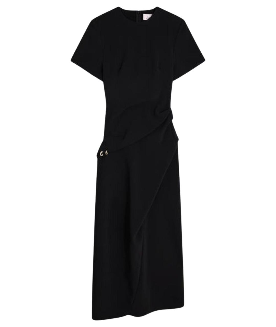 SCHIAPARELLI Черное вискозное вечернее платье, фото 1