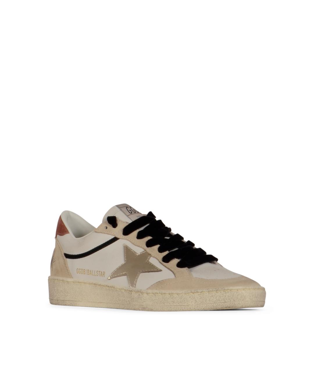 GOLDEN GOOSE DELUXE BRAND Мульти кожаные кеды, фото 2